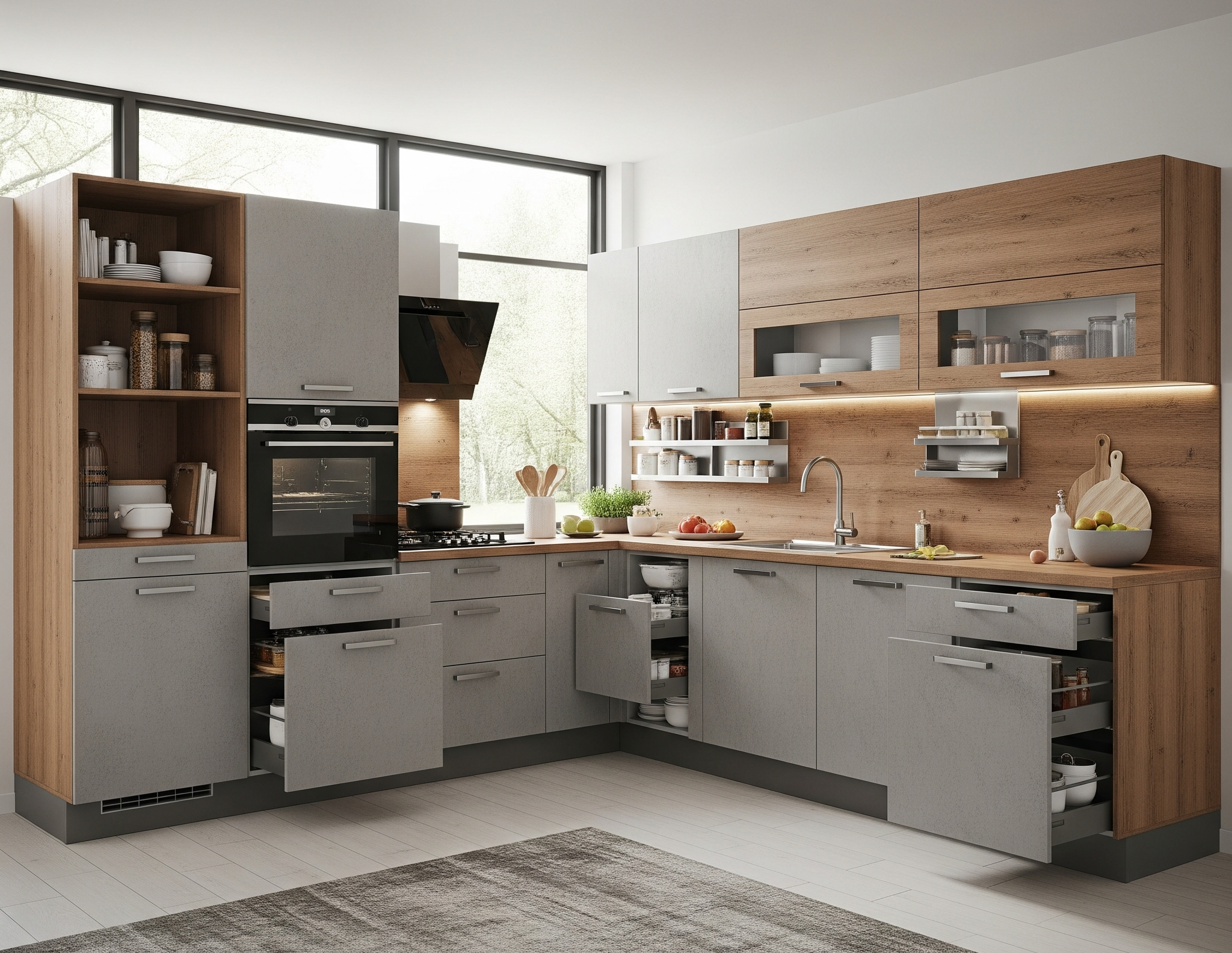 modular-kitchen-crokery